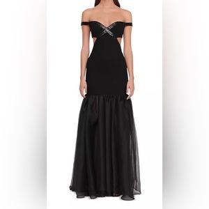 Black gown